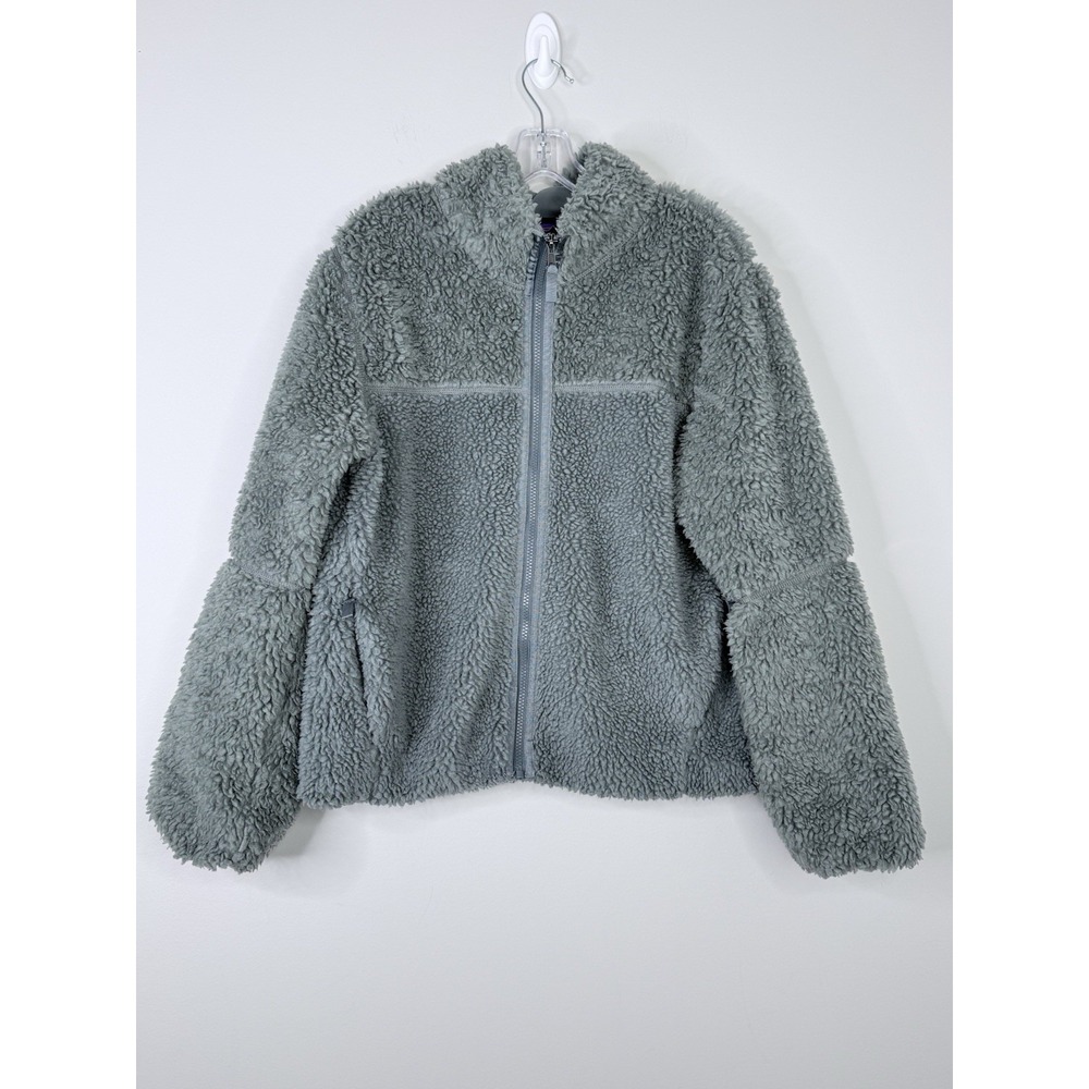 Patagonia Lunar Dusk Fleece Jacket Sleet Green Womens Size Large